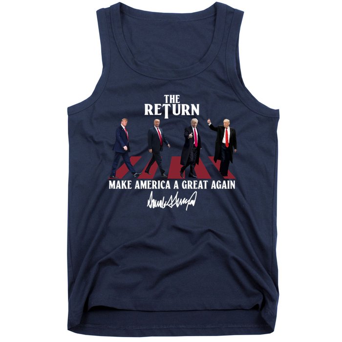 Donald Trump 2024 Take America Back Election The Return Tank Top