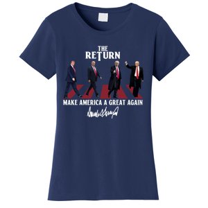 Donald Trump 2024 Take America Back Election The Return Women's T-Shirt