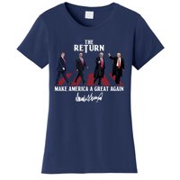 Donald Trump 2024 Take America Back Election The Return Women's T-Shirt