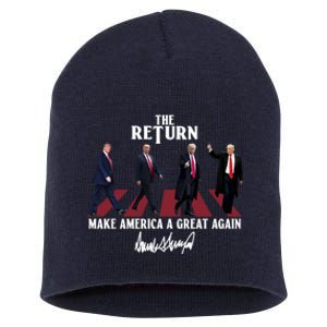 Donald Trump 2024 Take America Back Election The Return Short Acrylic Beanie