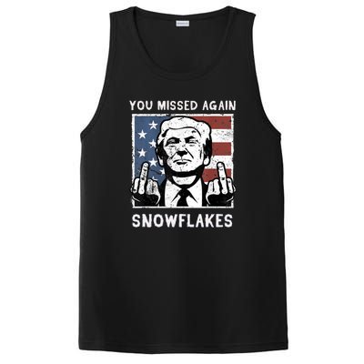 Donald Trump 2024 Missed Me Funny Conservative PosiCharge Competitor Tank