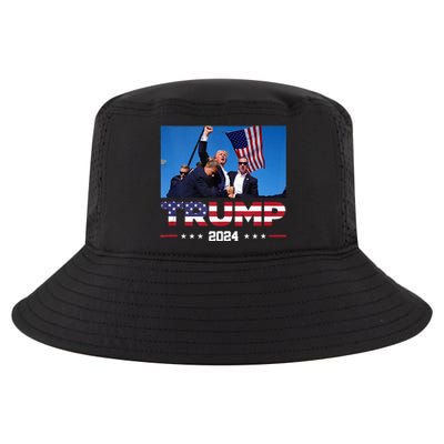 Donald Trump 2024 Survived Shooting At Election Rally Cool Comfort Performance Bucket Hat