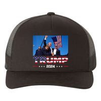 Donald Trump 2024 Survived Shooting At Election Rally Yupoong Adult 5-Panel Trucker Hat