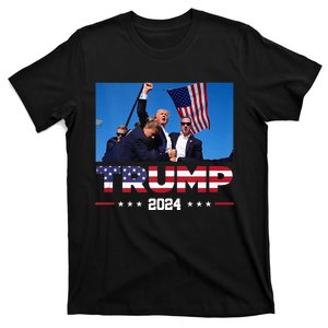 Donald Trump 2024 Survived Shooting At Election Rally T-Shirt