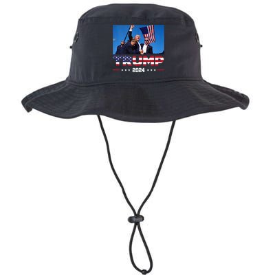 Donald Trump 2024 Survived Shooting At Election Rally Legacy Cool Fit Booney Bucket Hat