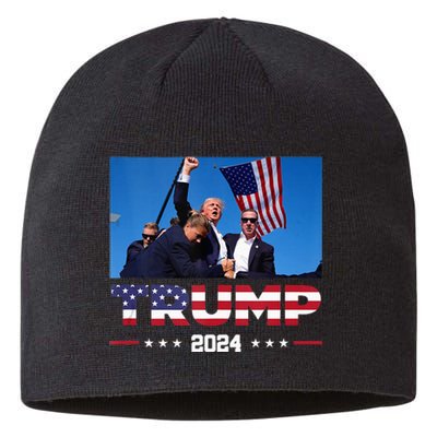 Donald Trump 2024 Survived Shooting At Election Rally Sustainable Beanie