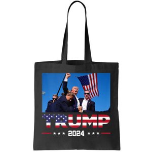 Donald Trump 2024 Survived Shooting At Election Rally Tote Bag