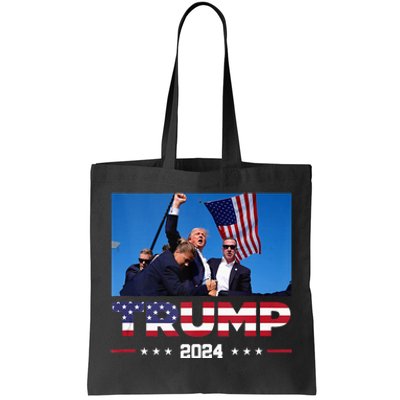 Donald Trump 2024 Survived Shooting At Election Rally Tote Bag