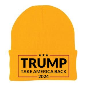 Donald Trump 2024 Take America Back USA United States Knit Cap Winter Beanie