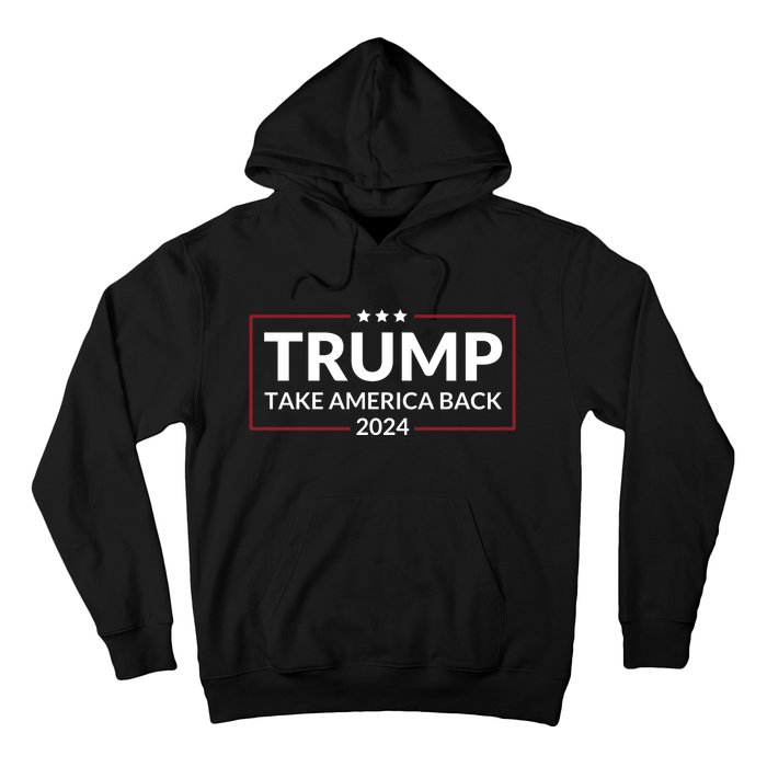 Donald Trump 2024 Take America Back USA United States Hoodie