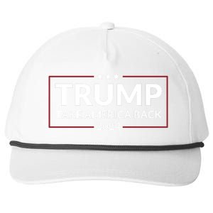 Donald Trump 2024 Take America Back USA United States Snapback Five-Panel Rope Hat