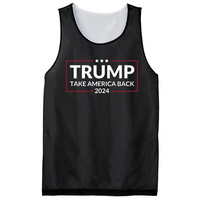 Donald Trump 2024 Take America Back USA United States Mesh Reversible Basketball Jersey Tank