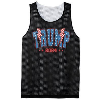 Donald Trump 2024 Take America Back Pro Trump President Maga Mesh Reversible Basketball Jersey Tank