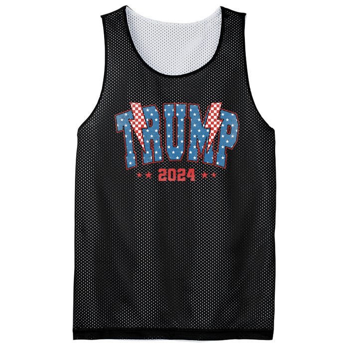 Donald Trump 2024 Take America Back Pro Trump President Maga Mesh Reversible Basketball Jersey Tank