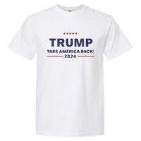 Donald Trump 2024 Take America Back Election The Return Garment-Dyed Heavyweight T-Shirt