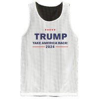 Donald Trump 2024 Take America Back Election The Return Mesh Reversible Basketball Jersey Tank