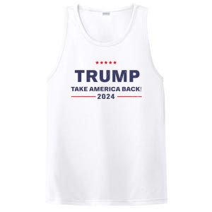 Donald Trump 2024 Take America Back Election The Return PosiCharge Competitor Tank