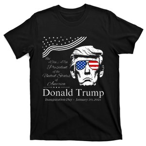 Donald Trump 2024 45th & 47th President Inauguration Day T-Shirt