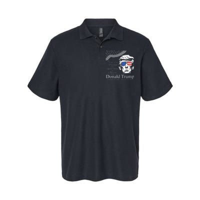 Donald Trump 2024 45th & 47th President Inauguration Day Softstyle Adult Sport Polo