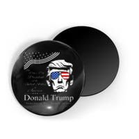 Donald Trump 2024 45th & 47th President Inauguration Day Magnet