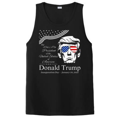 Donald Trump 2024 45th & 47th President Inauguration Day PosiCharge Competitor Tank