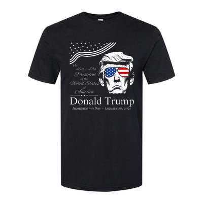 Donald Trump 2024 45th & 47th President Inauguration Day Softstyle® CVC T-Shirt