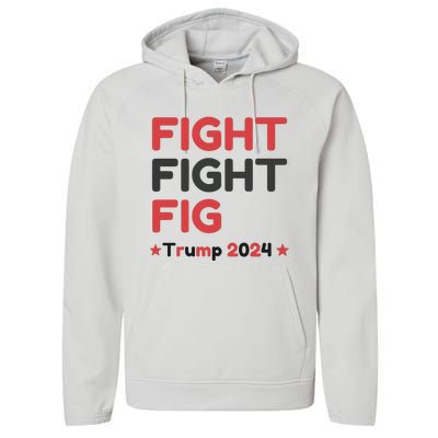 Donald Trump 2024 Trump Fight President Election Performance Fleece Hoodie