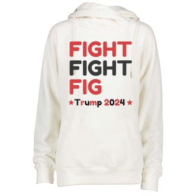 Donald Trump 2024 Trump Fight President Election Womens Funnel Neck Pullover Hood