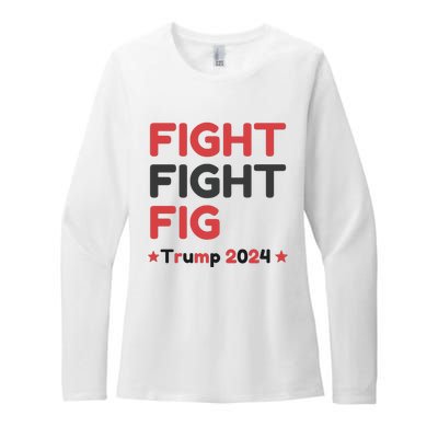 Donald Trump 2024 Trump Fight President Election Womens CVC Long Sleeve Shirt