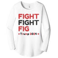 Donald Trump 2024 Trump Fight President Election Women's Perfect Tri Tunic Long Sleeve Shirt