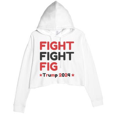 Donald Trump 2024 Trump Fight President Election Crop Fleece Hoodie