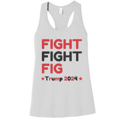 Donald Trump 2024 Trump Fight President Election Women's Racerback Tank