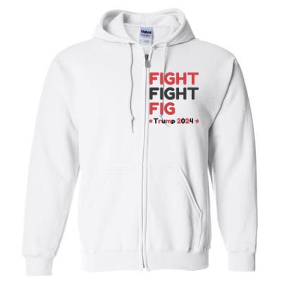 Donald Trump 2024 Trump Fight President Election Full Zip Hoodie