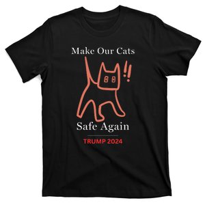 Donald Trump 2024 Funny Cat Conservative Maga T-Shirt