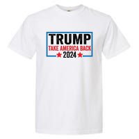 Donald Trump 2024 Take America Back Donald Trump 2024 Garment-Dyed Heavyweight T-Shirt