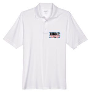 Donald Trump 2024 Take America Back Donald Trump 2024 Men's Origin Performance Pique Polo