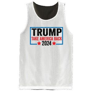 Donald Trump 2024 Take America Back Donald Trump 2024 Mesh Reversible Basketball Jersey Tank