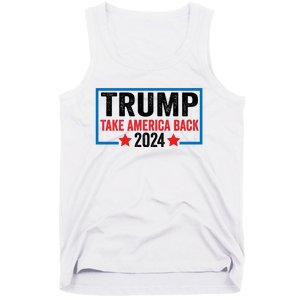 Donald Trump 2024 Take America Back Donald Trump 2024 Tank Top