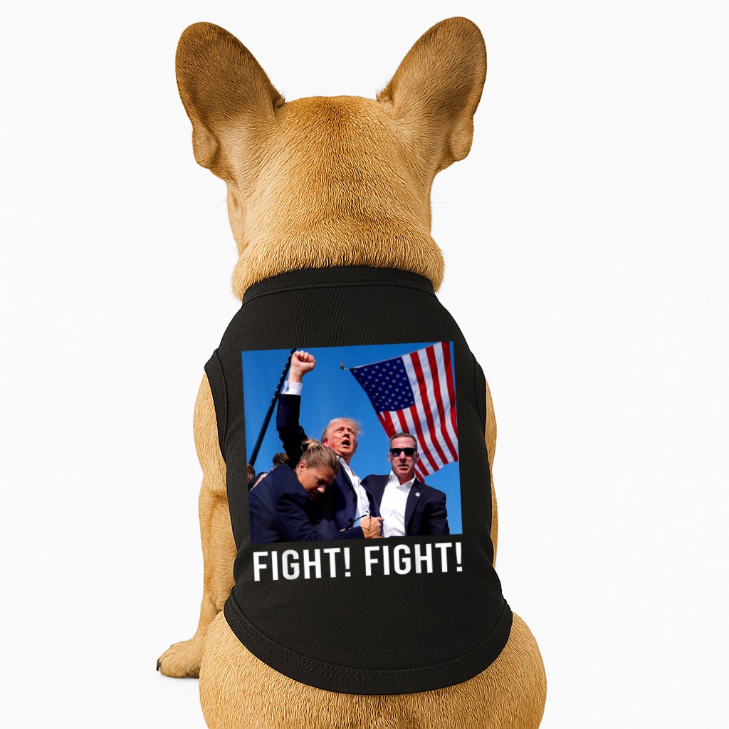 Donald Trump 2024 Survived Shot At Election Rally Doggie Tank