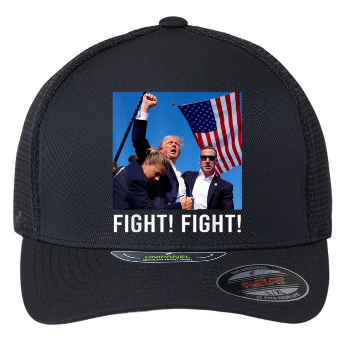 Donald Trump 2024 Survived Shot At Election Rally Flexfit Unipanel Trucker Cap