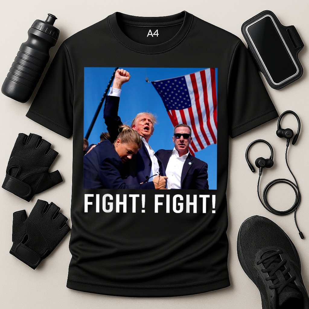 Donald Trump 2024 Survived Shot At Election Rally Cooling Performance Crew T-Shirt