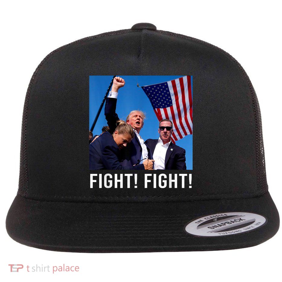 Donald Trump 2024 Survived Shot At Election Rally Flatbill Hat