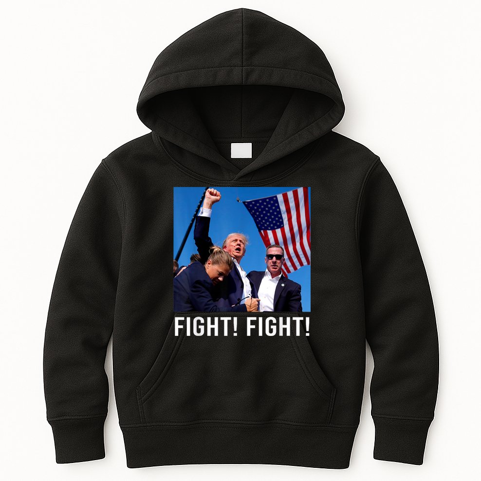 Donald Trump 2024 Survived Shot At Election Rally Kids Hoodie