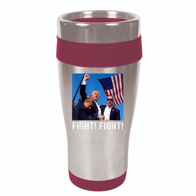 Donald Trump 2024 Survived Shot At Election Rally 16oz Travel Tumbler