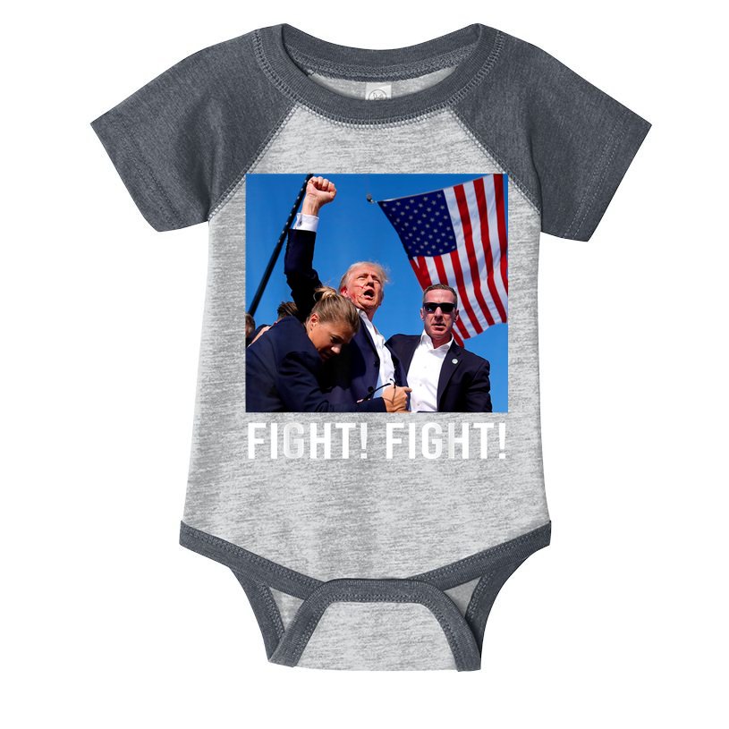 Donald Trump 2024 Survived Shot At Election Rally Infant Baby Jersey Bodysuit