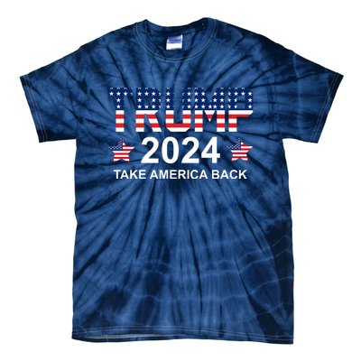 Donald Trump 2024 Take America Back Tie-Dye T-Shirt