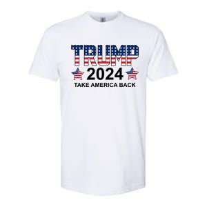 Donald Trump 2024 Take America Back Softstyle CVC T-Shirt