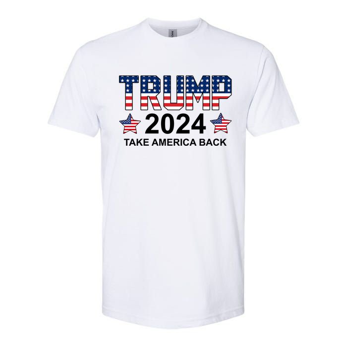 Donald Trump 2024 Take America Back Softstyle® CVC T-Shirt