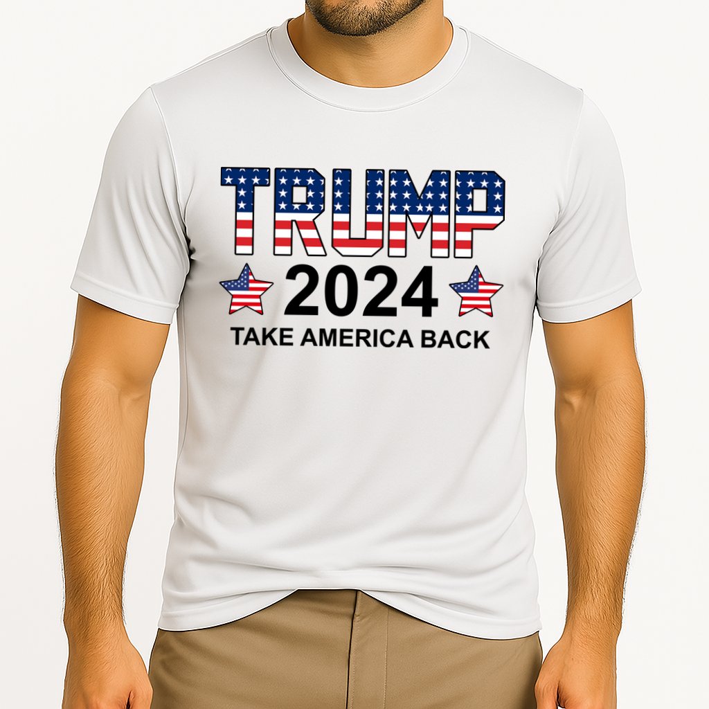 Donald Trump 2024 Take America Back Cooling Performance Crew T-Shirt