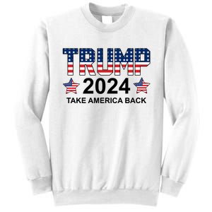 Donald Trump 2024 Take America Back Sweatshirt